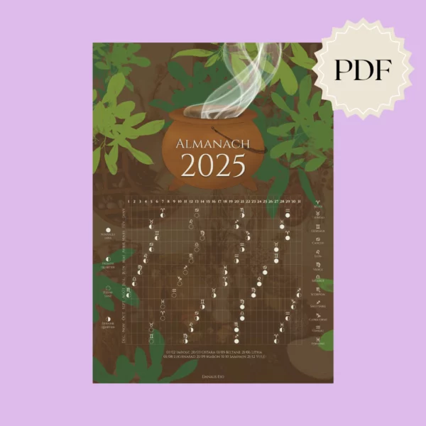 Almanach 2025 - Sorcellerie [PDF]