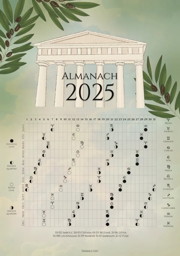 almanach mythologie grecque 1
